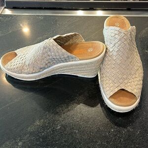 Bernie Mev Woven Espadrilles sz 37